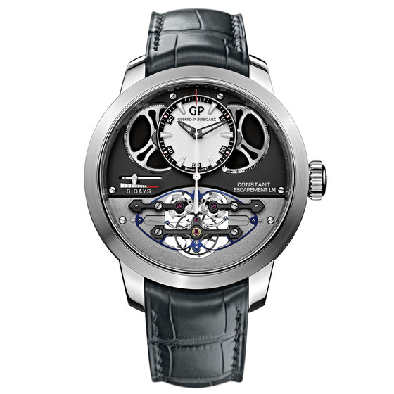 Review Replica Girard-Perregaux CONSTANT ESCAPEMENT L.M. 93500-53-131-BA6E watch